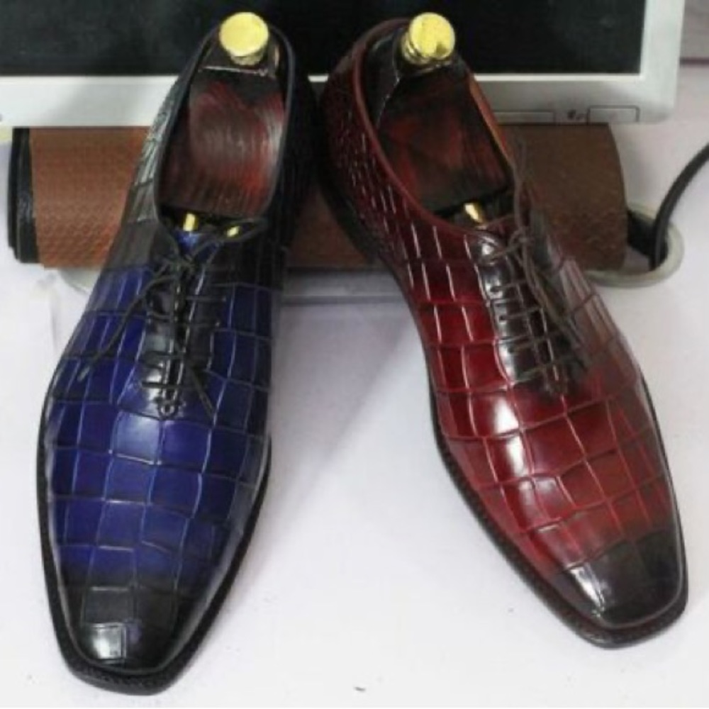 Handcrafted men party shoes